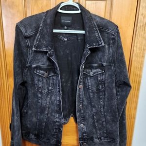 Black jean jacket